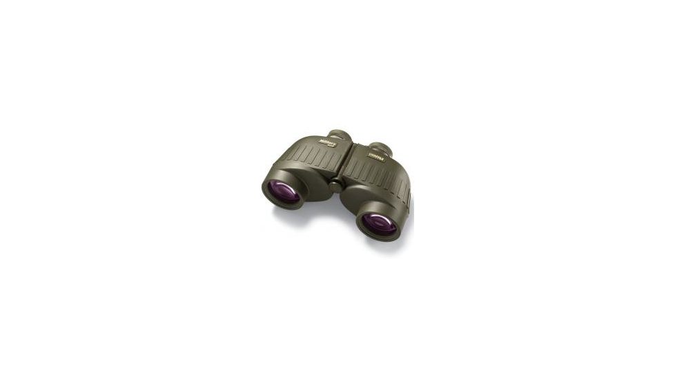 Steiner 10x50mm Military R, SUMR, NBR Long Life Rubber Armoring Gen II, Porro Prism Binoculars, OD Green, 2664