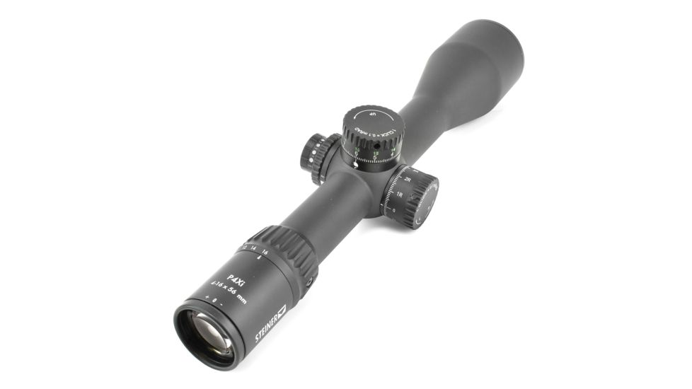 Steiner 4-16x56 P4Xi Tactical Rifle Scope,34mm Tube,SCR Reticle, Black, 5221