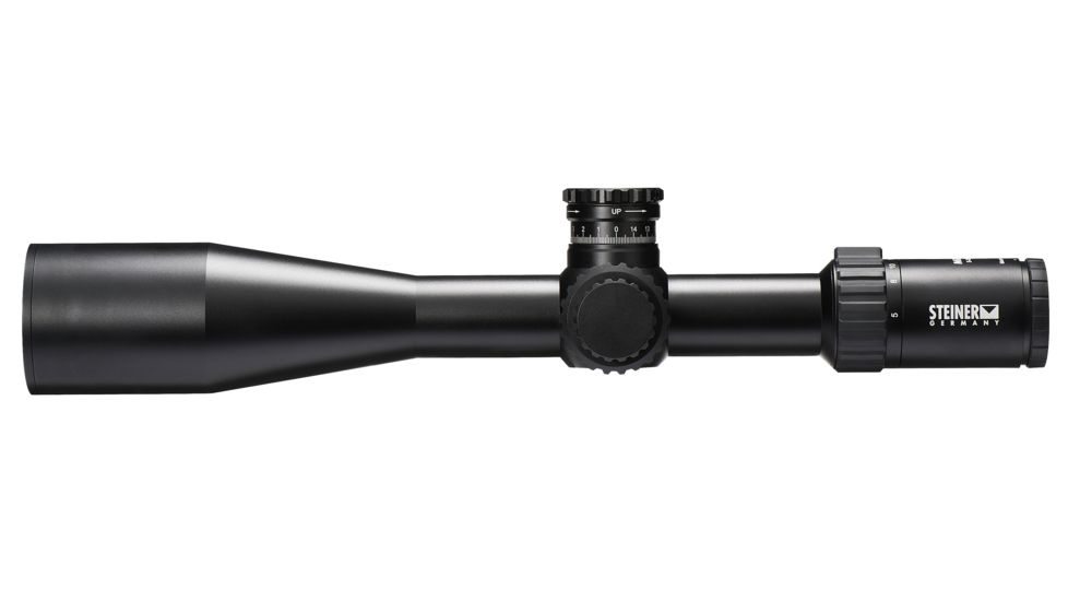 Steiner M5Xi Military Scopes Rifle Scope, 5-25x56mm, 34mm Tube, First Focal Plane, MSR2 Reticle, Matte, Black, 8704-MSR V2