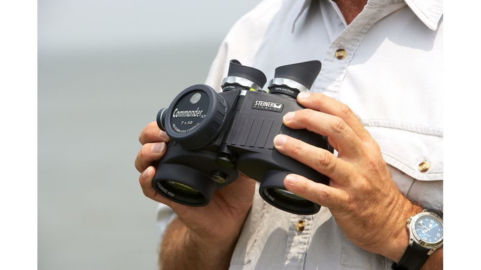 Steiner 7x50 Commander XP C Binoculars w/ Compass 395