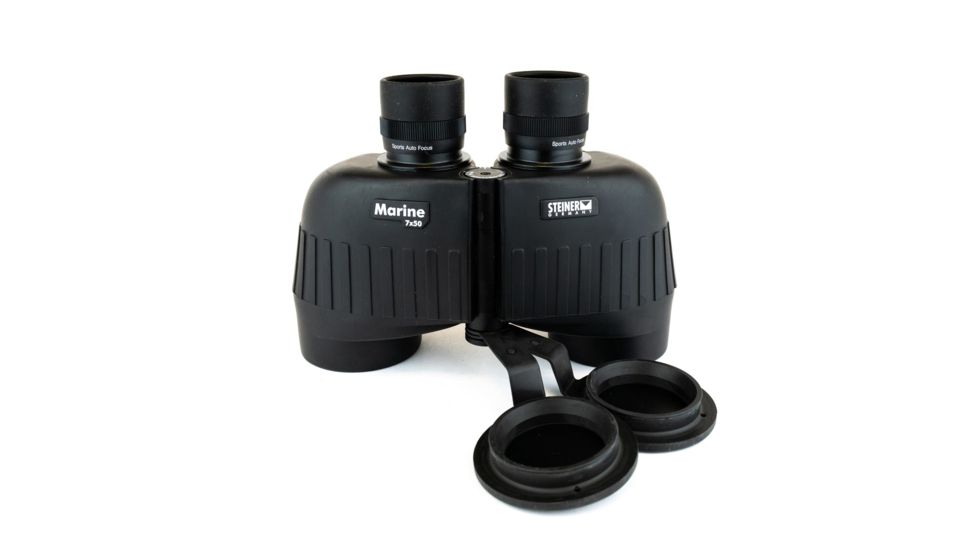 Steiner 7x50 Marine Waterproof Rubber Armored Porro Prism Binoculars, Black, New, 575