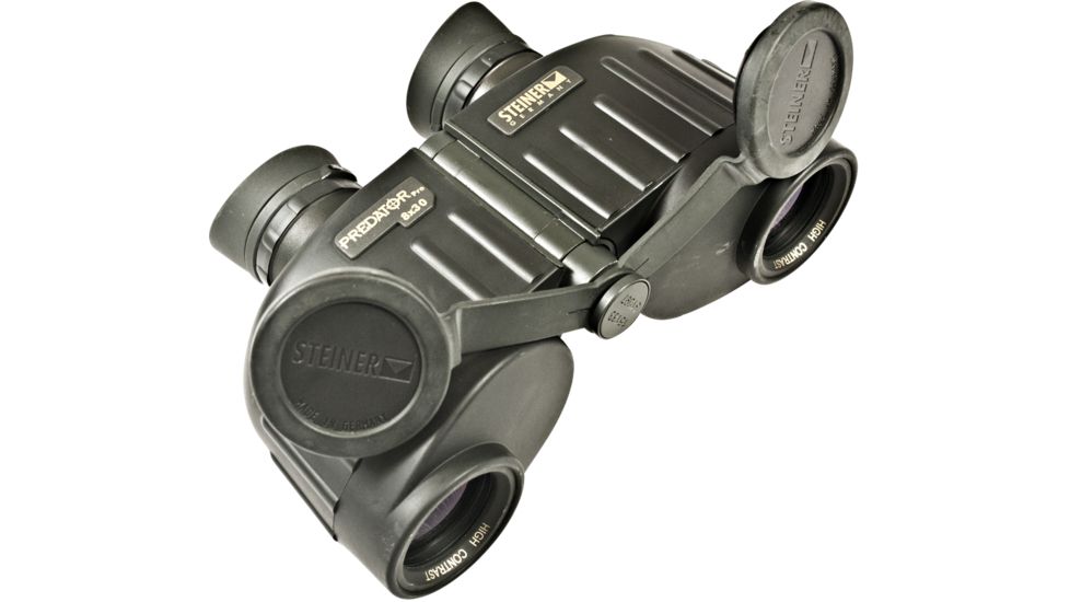 Steiner 8x30 Predator Pro Compact Porro Prism Matte Black Binoculars 288