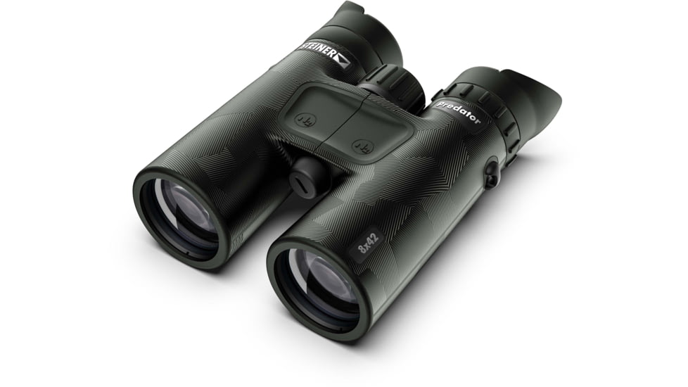 Steiner 8x42 Predator Roof Prism Binocular, Black, 2058