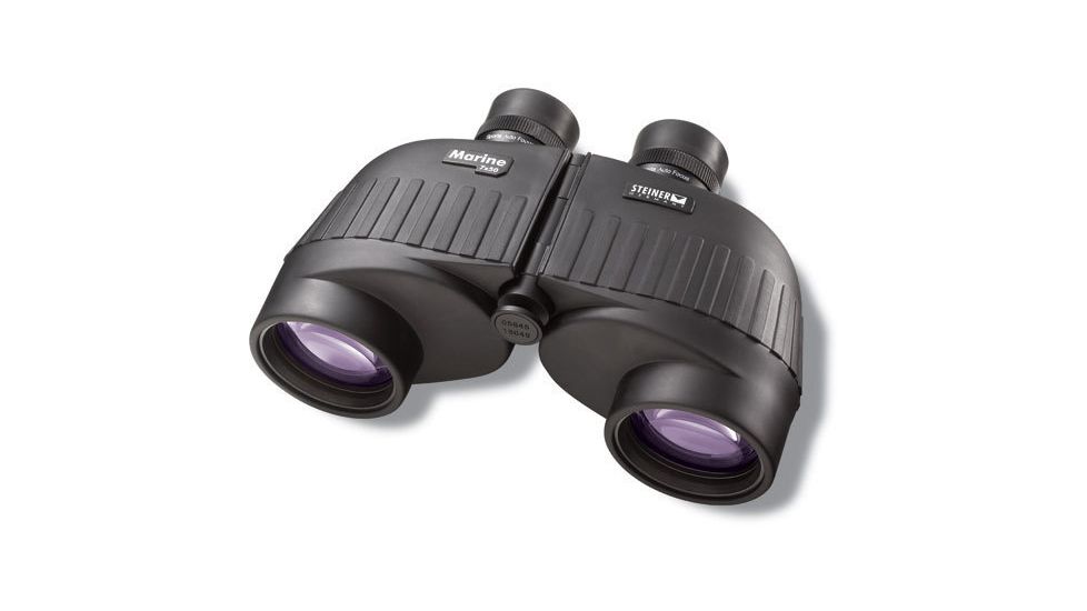 Open Box DMO, Steiner 7x50 Marine Waterproof Rubberized Porro Prism Binoculars, Black, 575-DMO