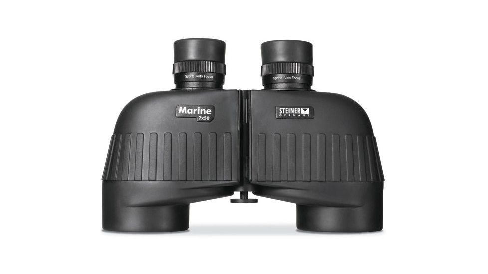 Open Box DMO, Steiner 7x50 Marine Waterproof Rubberized Porro Prism Binoculars, Black, 575-DMO