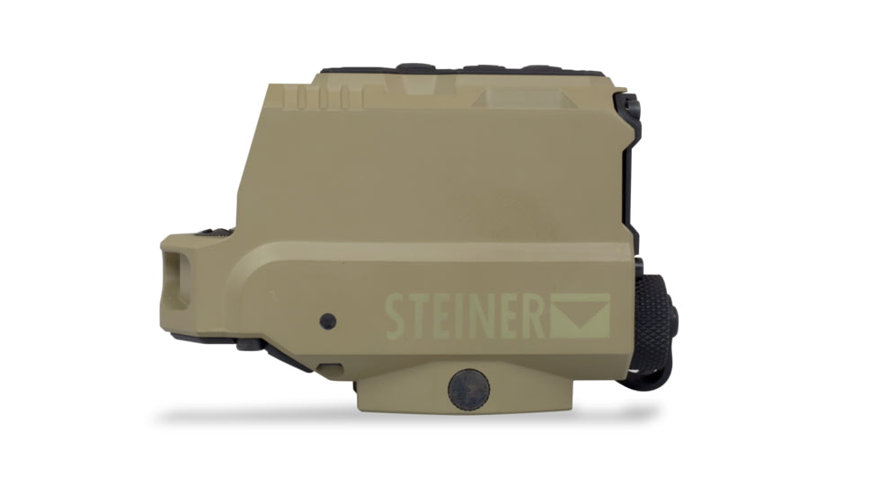 Steiner DRS Defendu Reflex Sight, 1x, 1/2 MOA, Red Illuminated C2 Reticle, Tan, 8504
