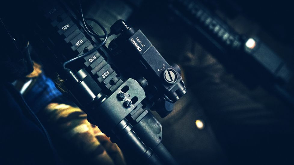 Steiner DBAL-A3 Green Laser Devices w/ IR Pointer and IR Illuminator, Black, 9008