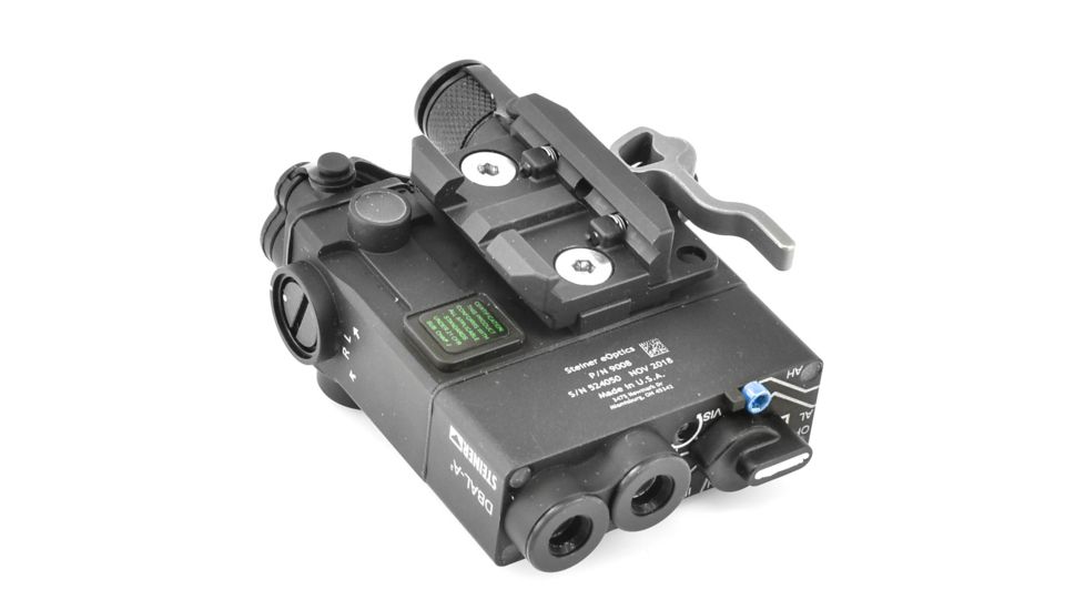 Steiner DBAL-A3 Green Laser Devices w/ IR Pointer and IR Illuminator, Black, 9008