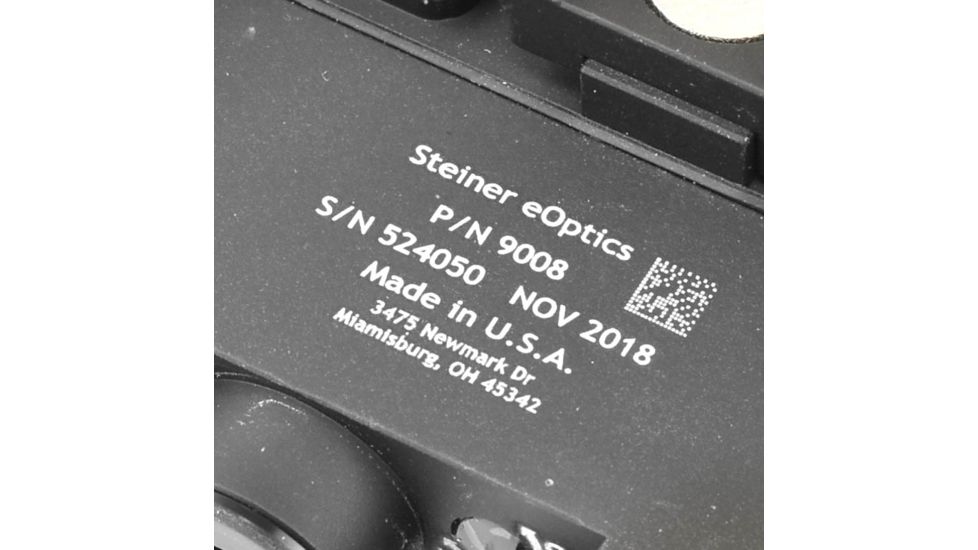 Steiner DBAL-A3 Green Laser Devices w/ IR Pointer and IR Illuminator, Black, 9008