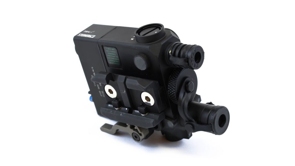 Steiner DBAL-I2 Dual Beam Aiming Laser Device, w/ Visible and IR Laser, Green/IR Laser, Black, 9003