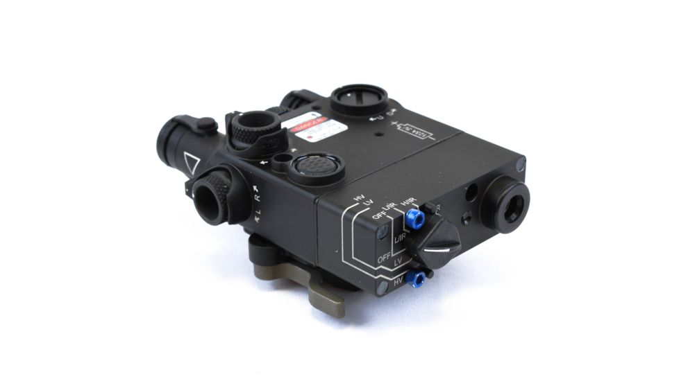 Steiner DBAL-I2 Dual Beam Aiming Laser Device, w/ Visible and IR Laser, Green/IR Laser, Black, 9003
