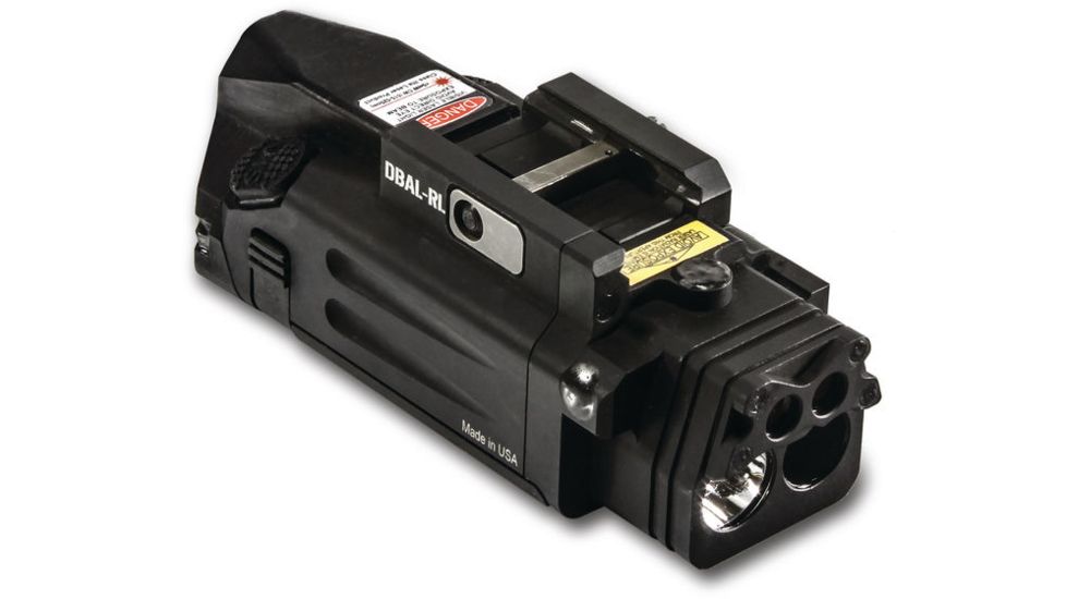 Steiner DBAL-RL Laser Device, Rifle Class IIIa, Black, Green/ IR Laser, 9027
