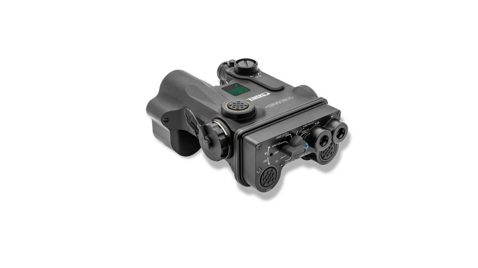 Steiner Laser Devices DBAL-A4v2 Green Vis 50mW, IR Pointer, 50mW, IR LED Illuminator 110-300, White Light 500L, Black, 10014