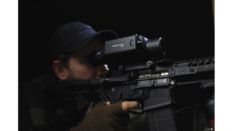 Steiner Nighthunter S35 1-8x Thermal Imaging Rifle Scope, 35mm, F1.0, 1024x768, Black, 9521