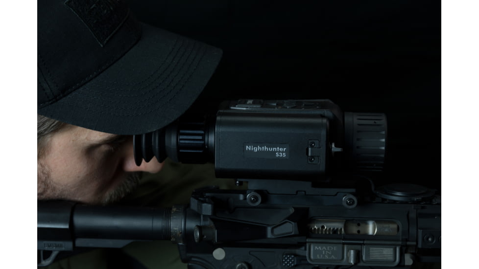 Steiner Nighthunter S35 1-8x Thermal Imaging Rifle Scope, 35mm, F1.0, 1024x768, Black, 9521