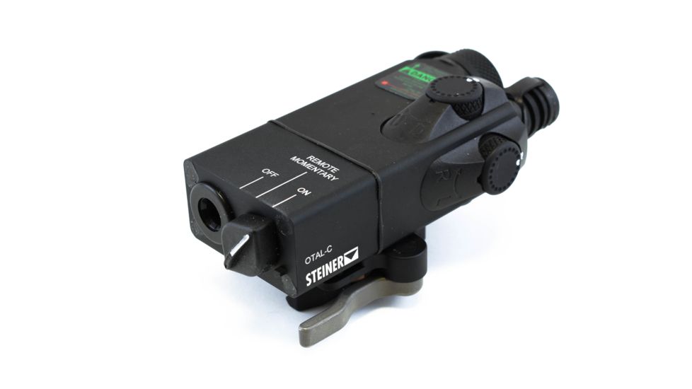 Steiner OTAL-C Classic Tactical Laser, Class IIIa, Red Laser, Black, 9055