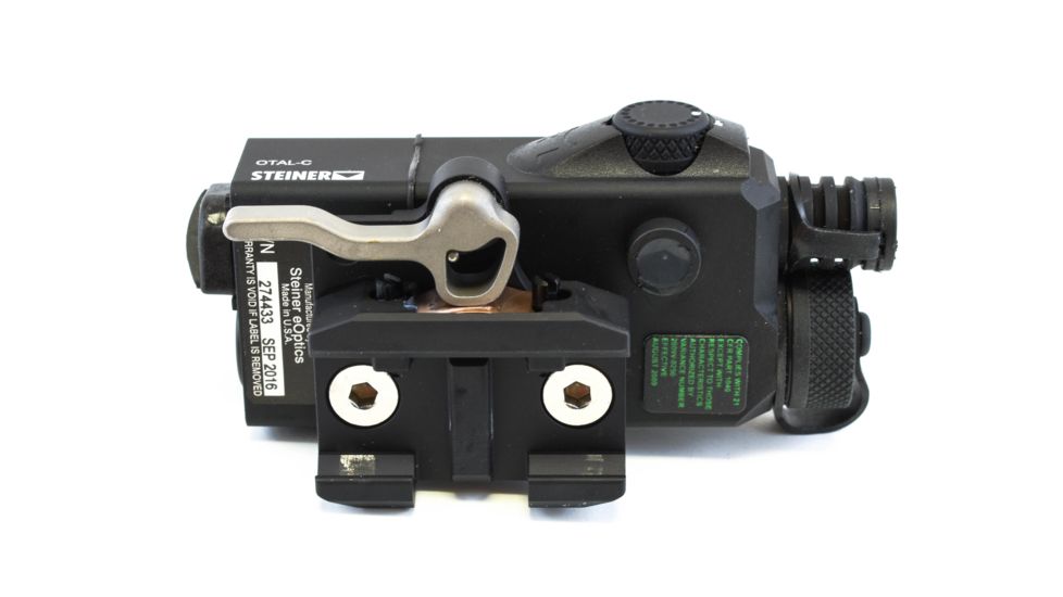 Steiner OTAL-C Classic Tactical Laser, Class IIIa, Red Laser, Black, 9055