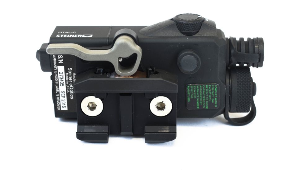 Steiner OTAL-C Classic Tactical Laser, Class IIIa, Red Laser, Black, 9055