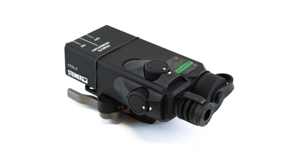 Steiner OTAL-C Classic Tactical Laser, Class IIIa, Red Laser, Black, 9055