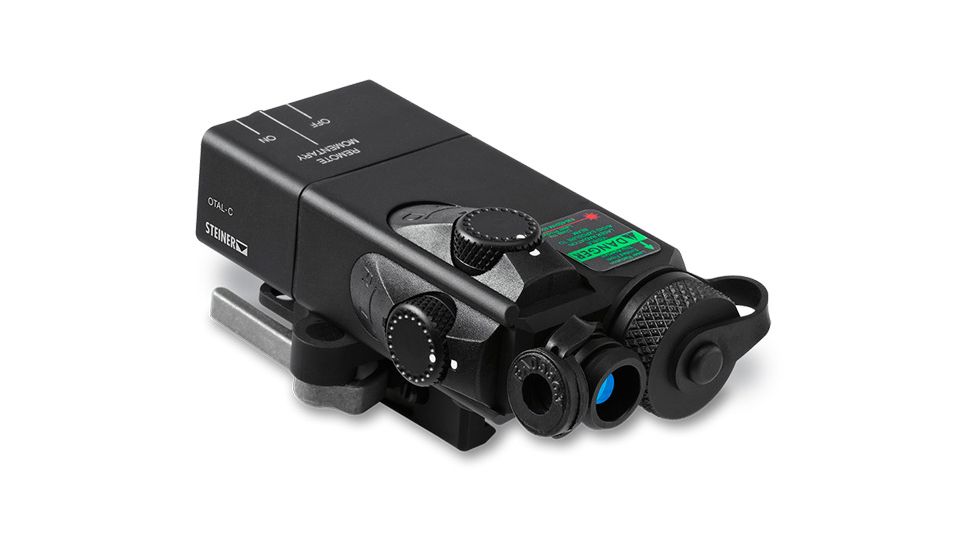 Steiner OTAL-C Classic Tactical Laser, Class IIIa, Red Laser, Black, 9055