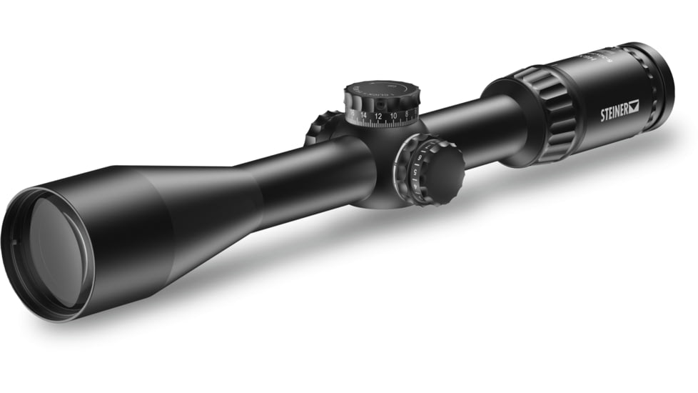 Steiner H6Xi 5-30x50mm Rifle Scope, 30mm Tube, First Focal Plane, MHR-MOA Reticle, Black, 8789