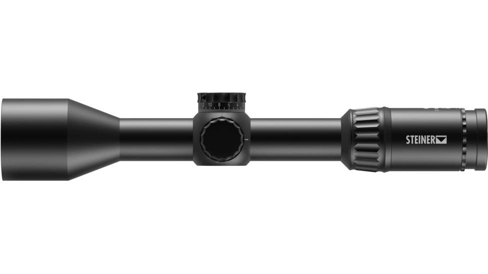 Steiner HX6 3-18x50mm Rifle Scope, 30mm, First Focal Plane, STR-MIL Reticle, Black, 8783