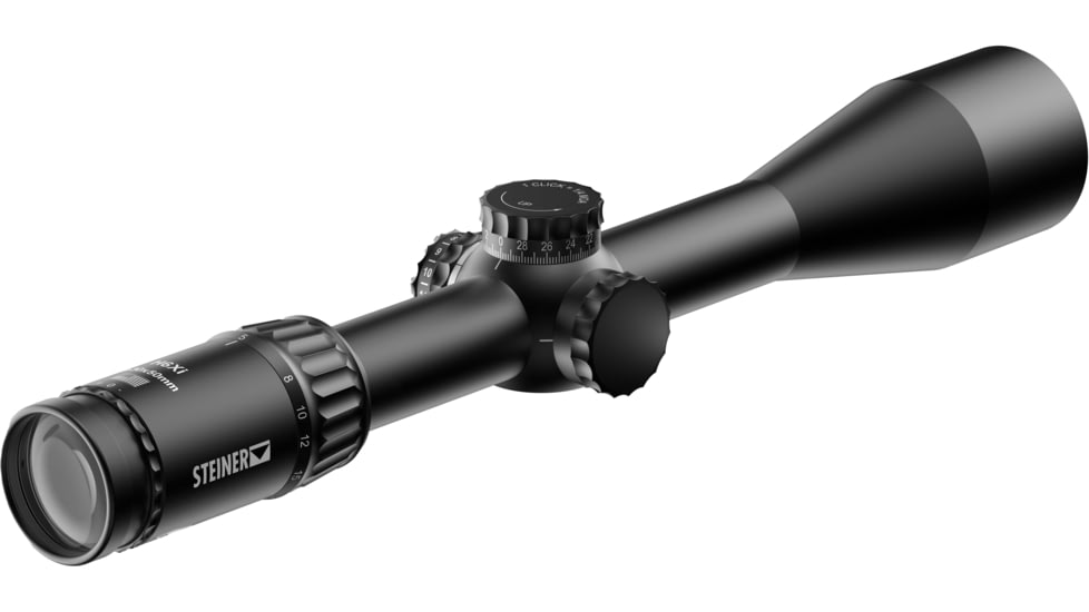 Steiner HX6 5-30x50mm Rifle Scope, 30mm, First Focal Plane, STR-MIL, Black, 8787