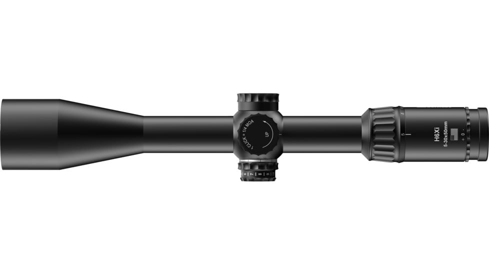 Steiner HX6 5-30x50mm Rifle Scope, 30mm, First Focal Plane, STR-MIL, Black, 8787
