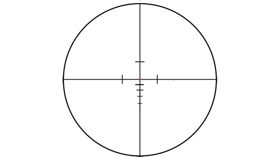 Steiner T5Xi 1-5x24 mm Rifle Scope, 30mm Tube, Second Focal Palne, Red 3TR / 7.62 mm Reticle, Matte, Black, 5102