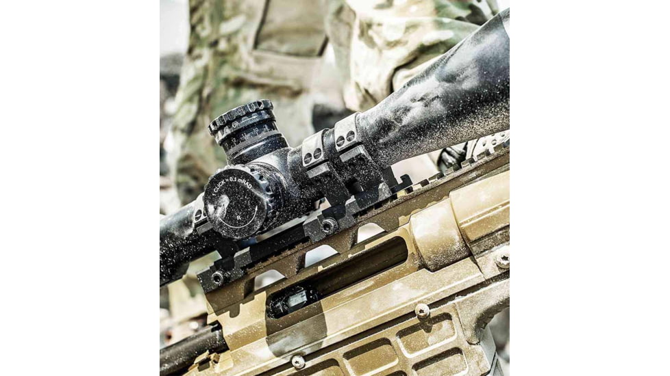 Steiner M5Xi Military Scopes Rifle Scope, 5-25x56mm, 34mm Tube, First Focal Plane, MSR2 Reticle, Matte, Black, 8704-MSR V2