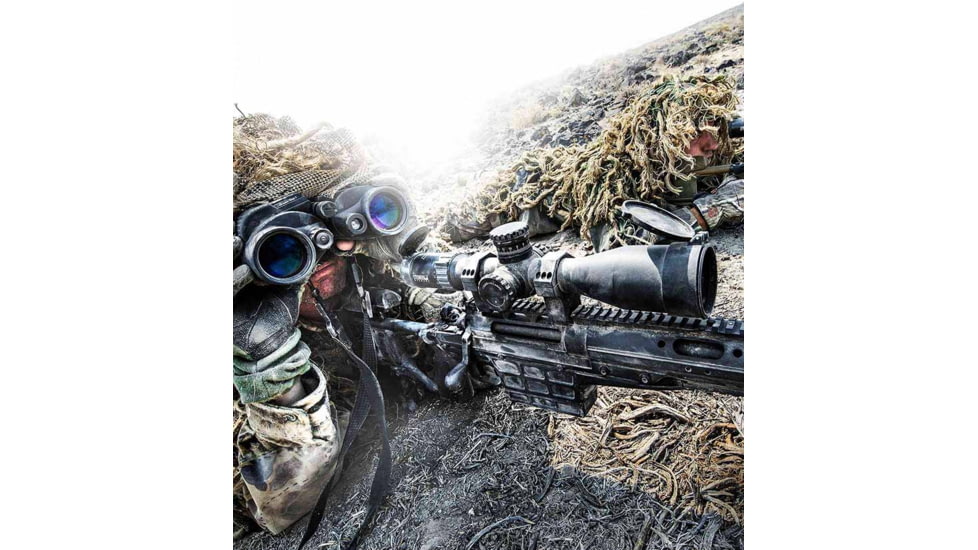 Steiner M5Xi Military Scopes Rifle Scope, 5-25x56mm, 34mm Tube, First Focal Plane, MSR2 Reticle, Matte, Black, 8704-MSR V2