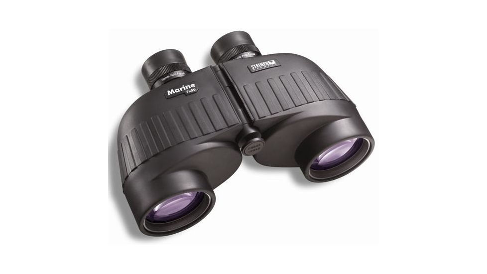 Open Box DMO, Steiner 7x50 Marine Waterproof Rubberized Porro Prism Binoculars, Black, 575-DMO