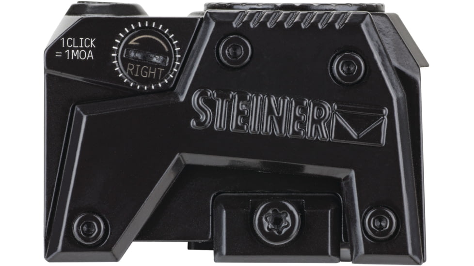 Steiner Micro Pistol Red Dot Sight, 1x, 3.3 MOA, Black, 8700-MPS