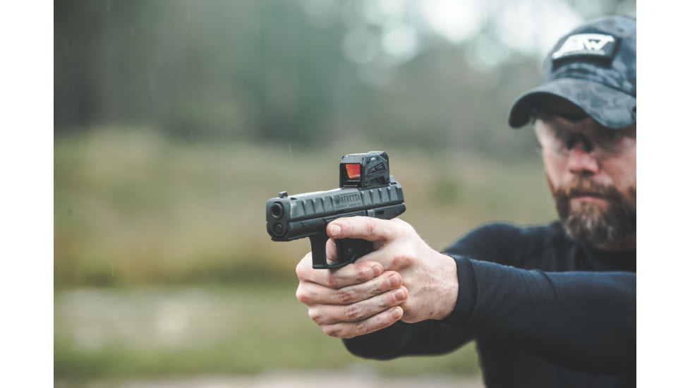 Steiner Micro Pistol Red Dot Sight, 1x, 3.3 MOA, Black, 8700-MPS