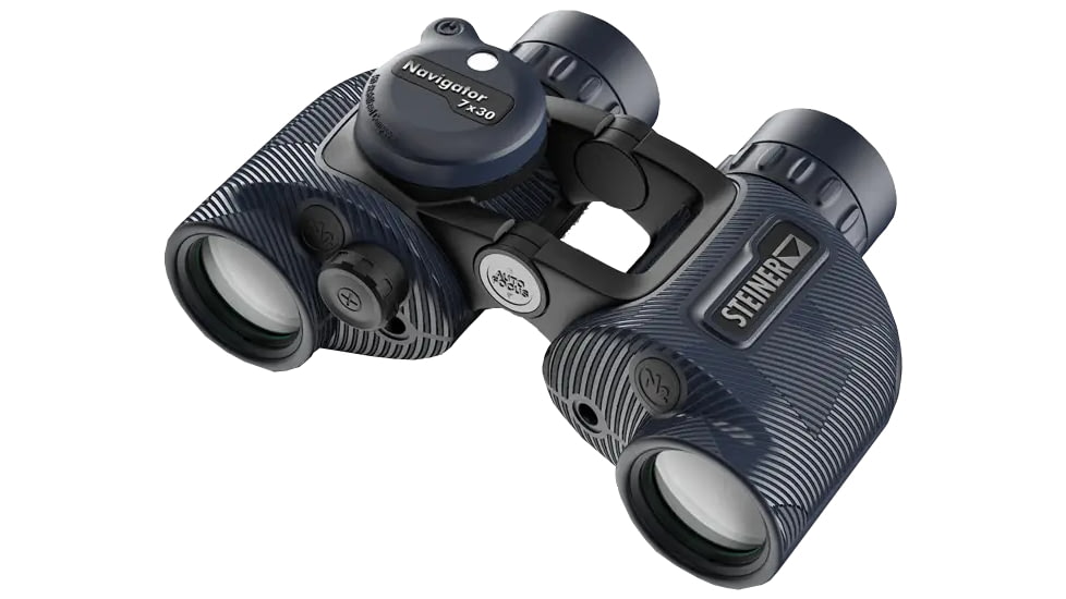 Steiner Navigator 7x30 Waterproof Porro Prism Marine Binoculars, Black 2341