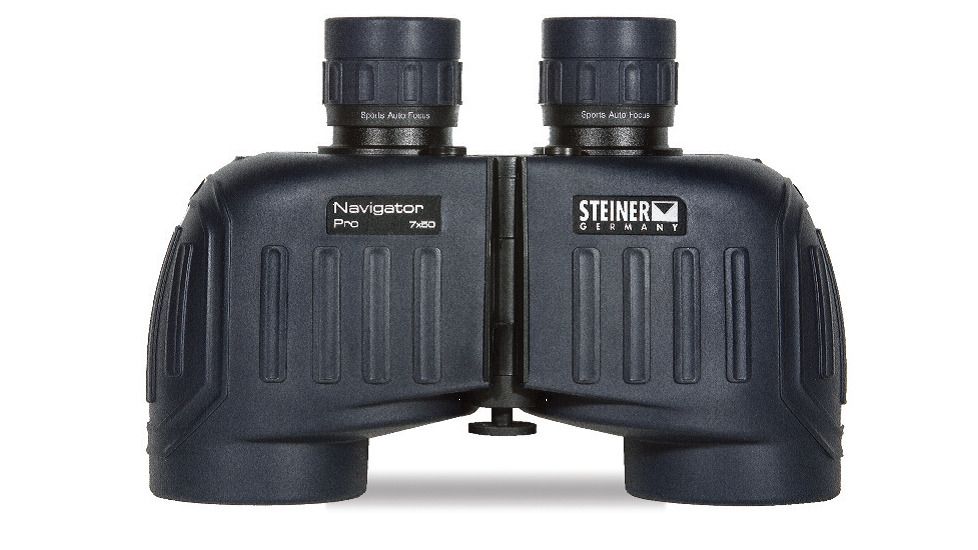 Factory DEMO, Steiner Navigator Pro 7x50mm Porro Prism Binocular, NBR Long Life Rubber Armoring, Navy Blue, 7655-DEMO