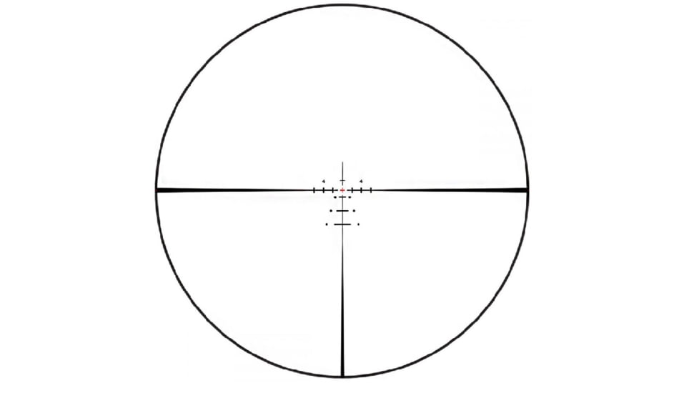 Steiner Predator 4S 4-16x44mm Rifle Scope, 30mm, Second Focal Plane, Short E3 Reticle, Black, 8777
