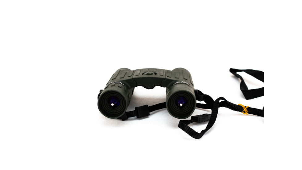 Steiner Safari 10x26mm Roof Prism Binoculars, NBR Long Life Rubber Armoring, Green, 2040