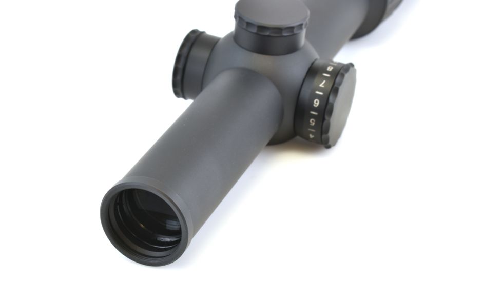 Steiner T5Xi 1-5x24 mm Rifle Scope, 30mm Tube, Second Focal Palne, Red 3TR / 5.56 mm Reticle, Matte, Black, 5101