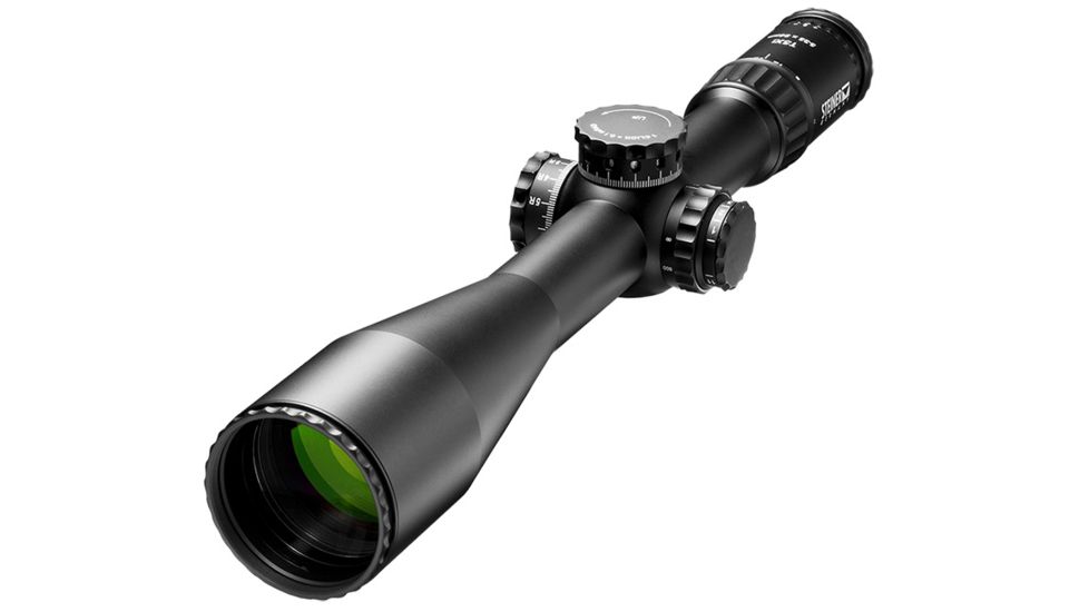 DEMO, Steiner T5Xi 5-25x56 mm Rifle Scope, 34 mm Tube, First Focal Plane, Black, Matte, Red SCR MOA Reticle, Mil Rad Adjustment, 5126-DEMO