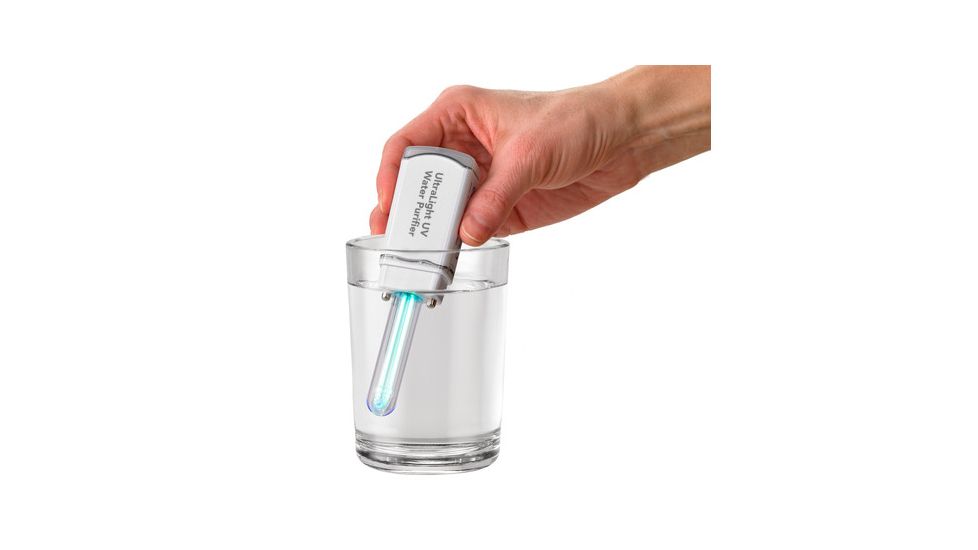 SteriPEN Ultralight UV Water Purifier, White, ULL-MP-EFG
