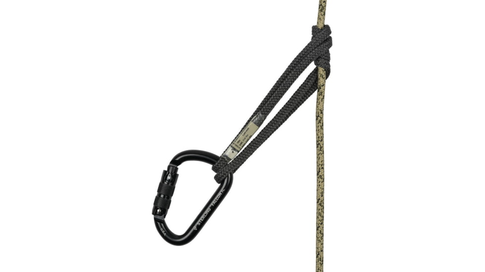 Sterling 6.8mm HollowBlock Loop 2, Black, 19in, SC0604THB019