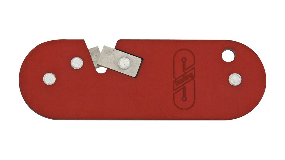 Sterling Sharpeners Compact Knife Sharpener, Red STSR