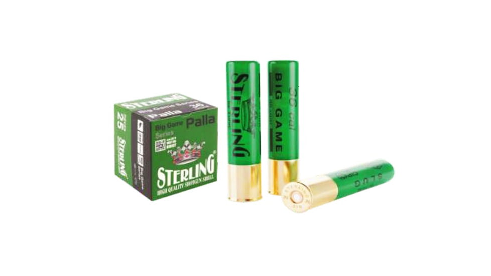 Sterling Gold Slug 410 10 Grain 3/8 oz 2 1/2 in Shotgun Slugs Ammo, 25 Round, 8698779951375