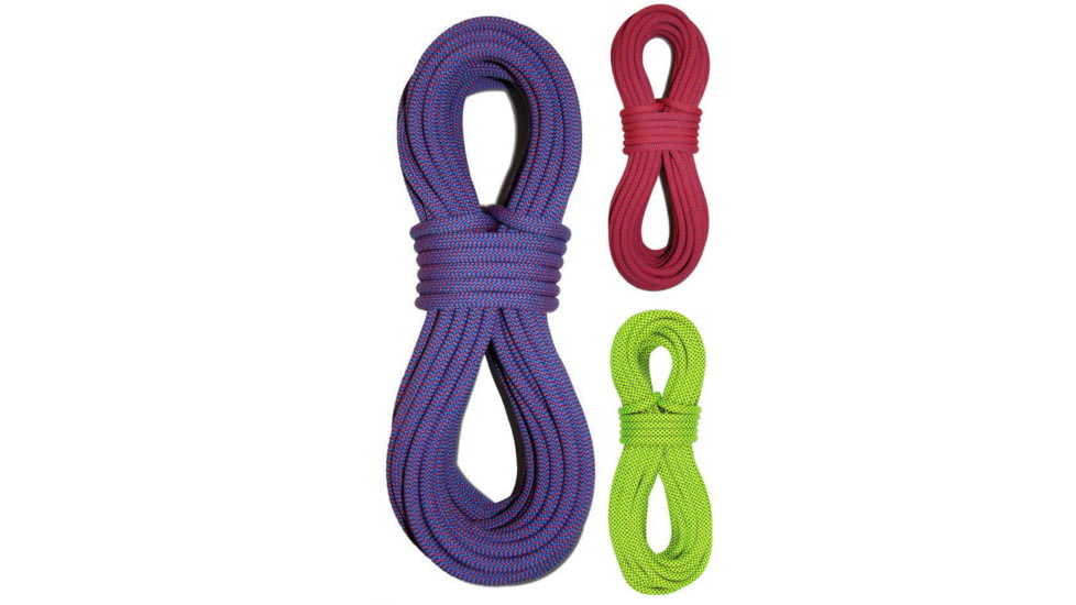 Sterling Gym ReVO 30M Climbing Rope, Blue, Red, Yellow