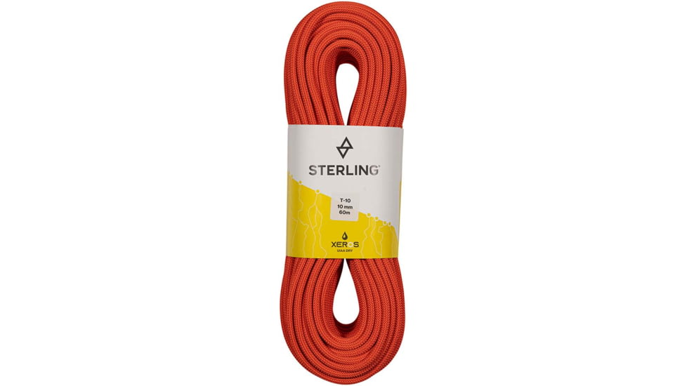 Sterling T-10 10.0 Xeros Rope, Red, 60m, DT108AX060