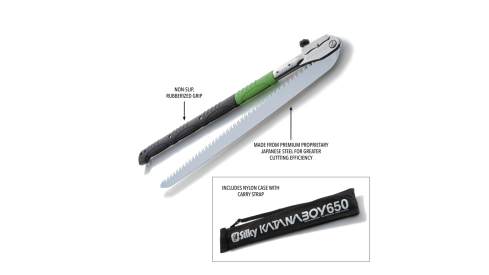 Silky KatanaBoy Folding Saw 650mm Folding Knife, One Color, 650mm, 710-65