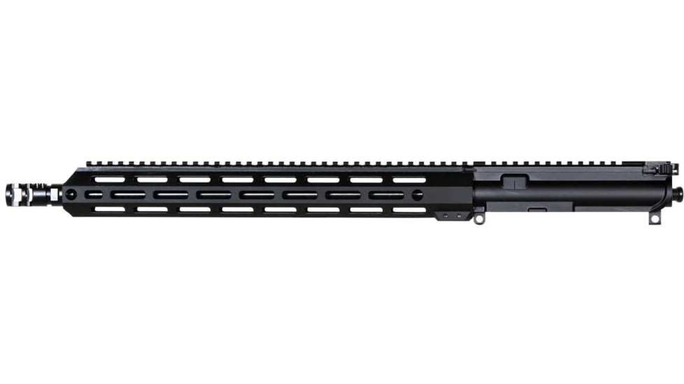 Stern Defense AR-15 Upper Receiver, 9mm, 16.1in Barrel, 15in MLOK Rail, SD BU9 Bolt, SD CH1 Charging Handle, SCB 9 Comp Break, Black, 015-SD15INCHMOD4-KK