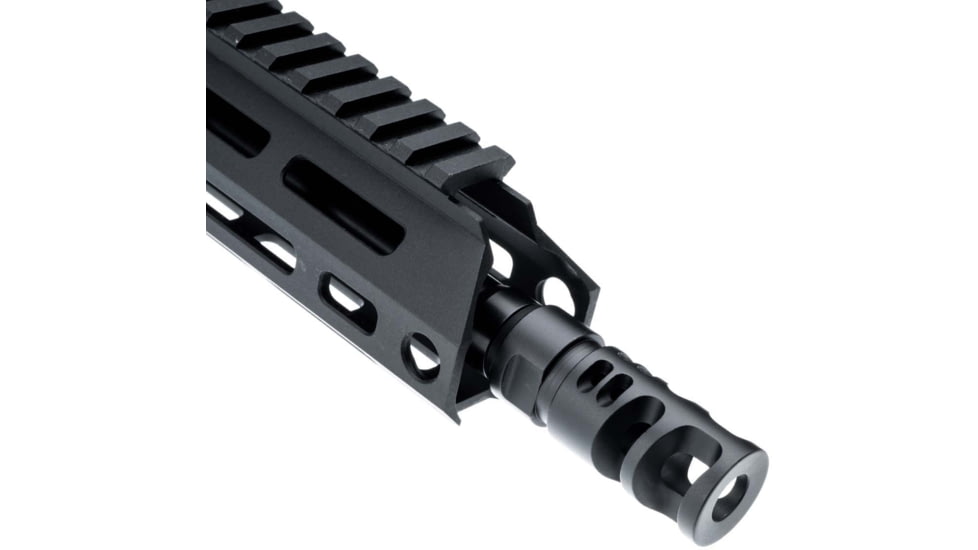 Stern Defense AR-15 Upper Receiver, 9mm, 16.1in Barrel, 15in MLOK Rail, SD BU9 Bolt, SD CH1 Charging Handle, SCB 9 Comp Break, Black, 015-SD15INCHMOD4-KK