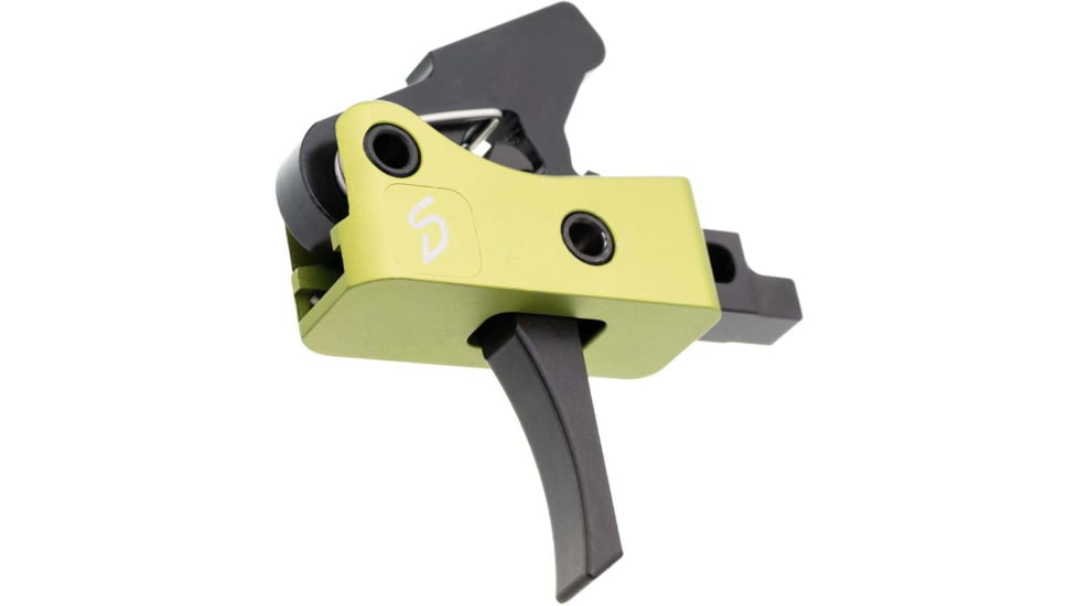 Stern Defense H2S Hybrid 2 Stage Drop In Trigger, Green / Black, 009-H2S-D1-M